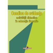 Condica de evidenţa activităţii didactice în educaţia timpurie